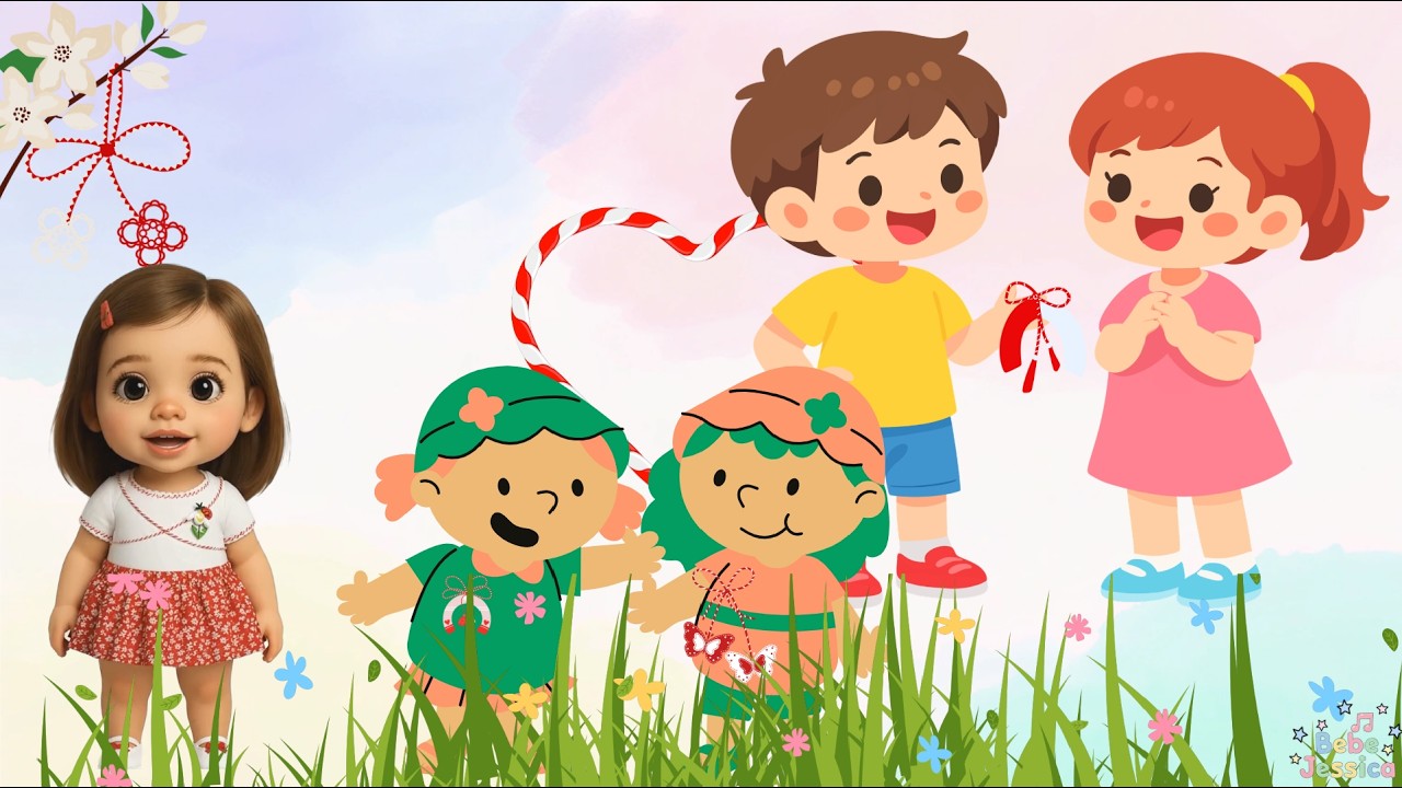 Mărțișor 🌸 - C&acirc;ntec de 1 Martie pentru Copii | C&acirc;ntece de Primăvară - Bebe Jessica