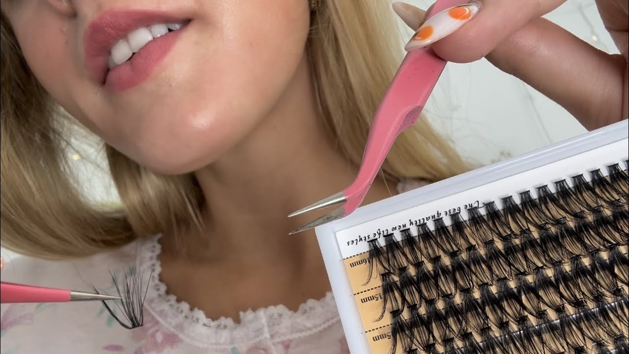 ASMR Doing Your Lash Extensions Roleplay 💗 (⺣◡⺣)