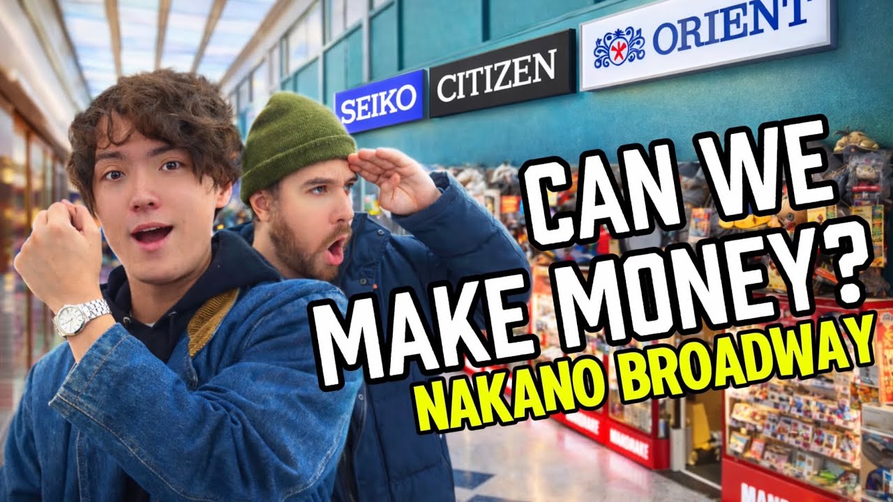 We Opened The Tiniest Watch Shop in Nakano Broadway | The Most Competitive Watch Market in Japan