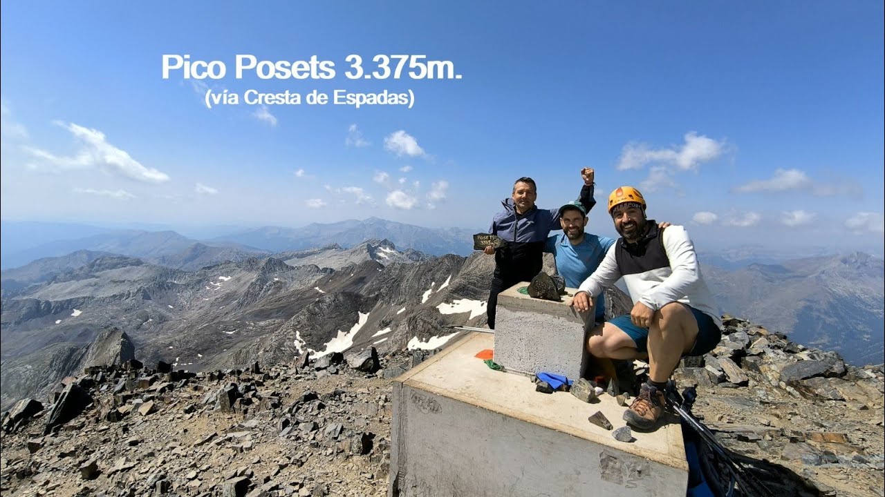 Posets 3.375m. (vía Cresta de Espadas)