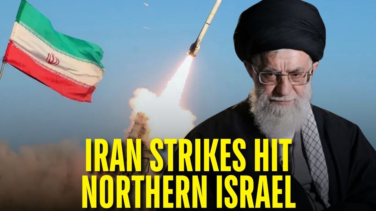 Multiple Iranian Strikes Hit Haifa & Galilee As Netanyahu's Govt Launches Emergency