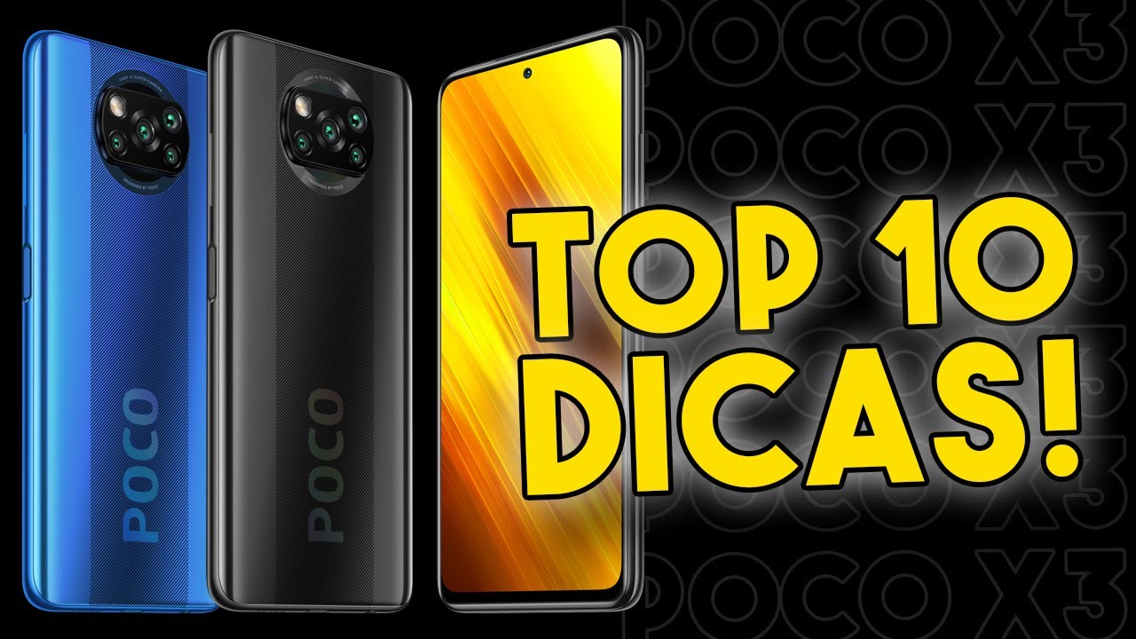 TOP 10 DICAS e TRUQUES para o POCO X3 que você PRECISA SABER!
