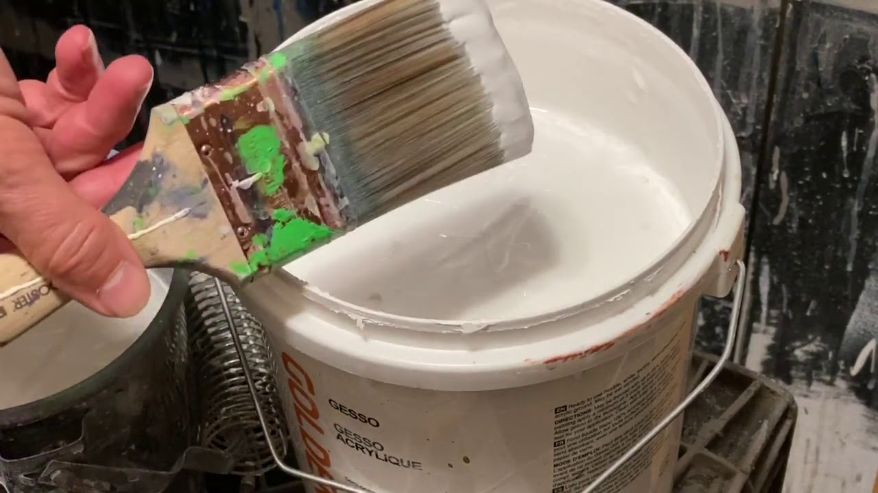 Preparing Paper for Dry Pastels