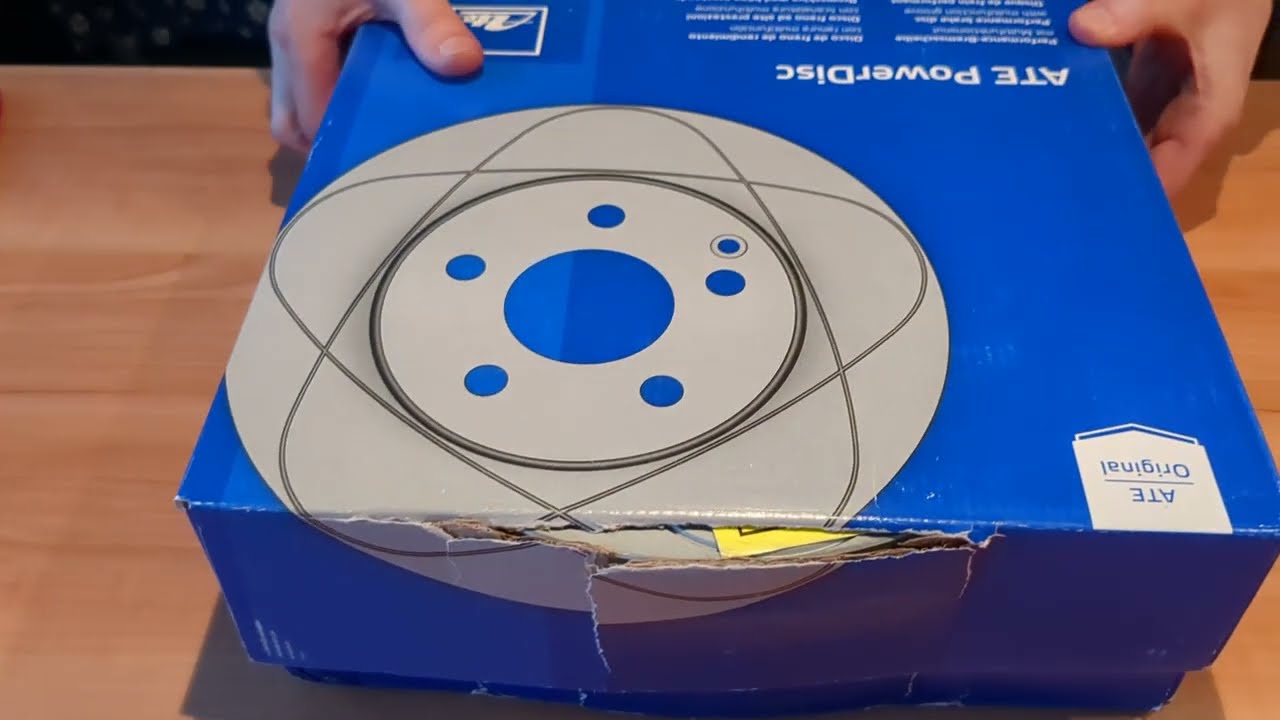 Распаковка дисков ATE Power Disc 24.0325-0145.1(288x25.0) для Audi, Seat, Skoda, VW
