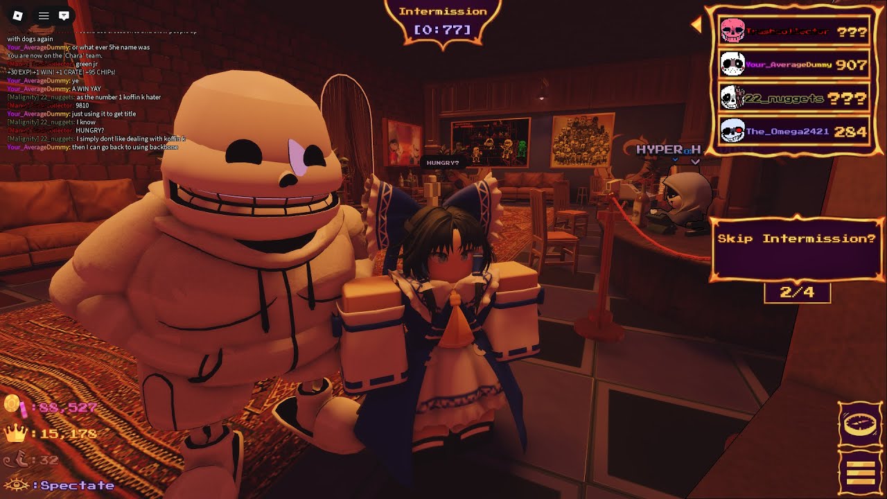 Journey to 50k exp with every character in ULC part 417 (Distrust Sans part 12)