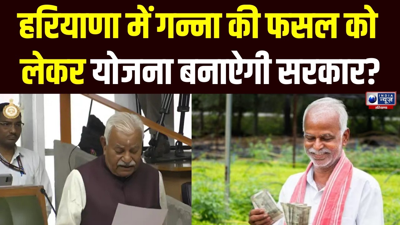Haryana Budget Session: BJP विधायक बोले- गन्ना की फसल को लेकर योजना बनाए सरकार | India News Haryana
