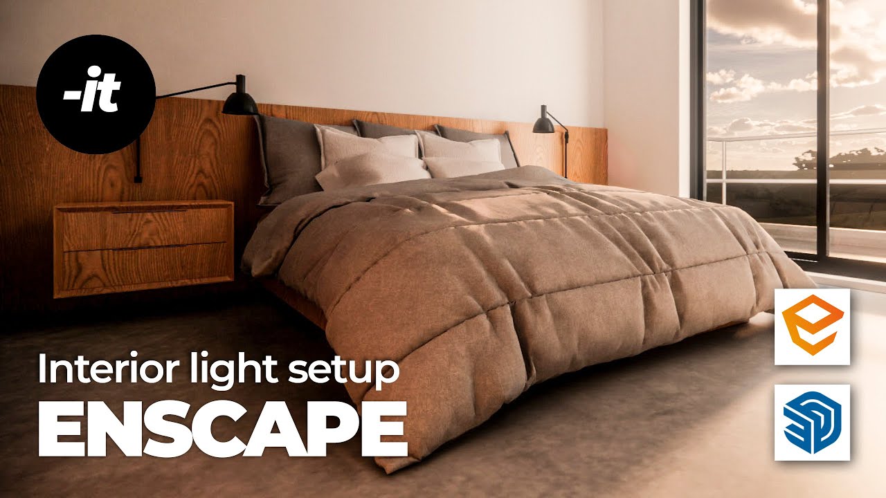 ENSCAPE LIGHTING TUTORIAL: INTERIOR SCENE