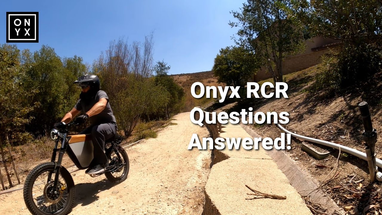 Ответы на вопросы по электровелосипеду Onyx RCR!