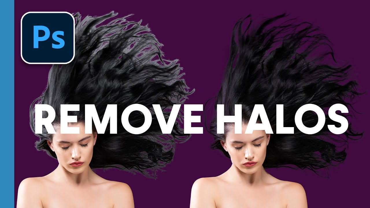 QUICK and EASY for both dark and light hair in Photoshop!