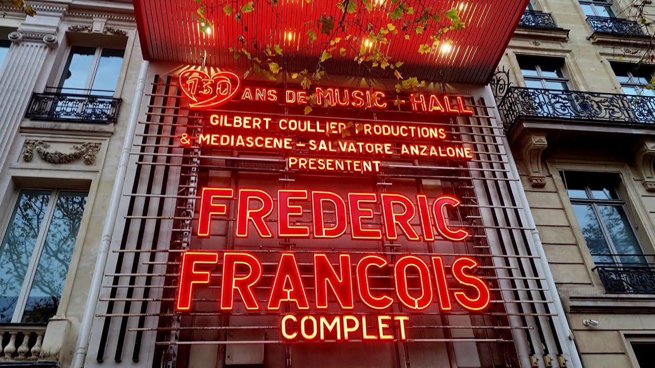 Frédéric François, live, concert, Olympia, Paris,  2023