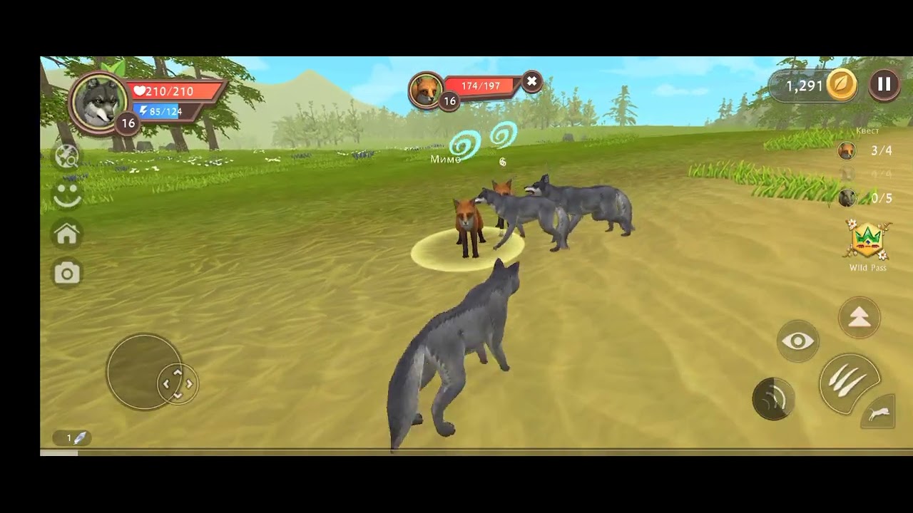 Играю в wildcraft 