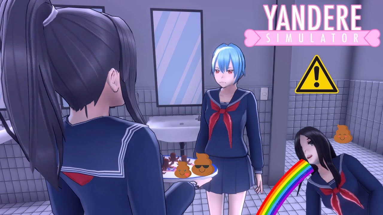 Adding extra flavours in Amai's new dish | Yandere Simulator