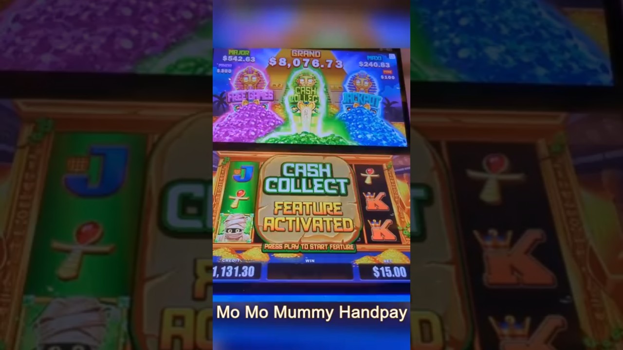 Handpay Mo Mo Mummy Peppermill Reno #jackpot #casino #slotmagic