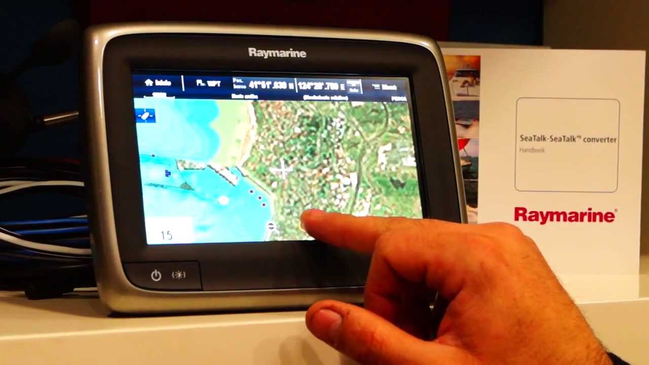 Raymarine A77 Gps Plotter Sonda