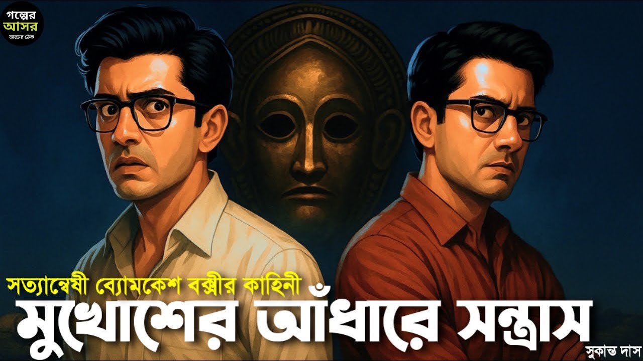 Byomkesh Bakshi । মুখোশের আঁধারে সন্ত্রাস । Bangla Goyenda Golpo । Detective Story Bengali। Suspense