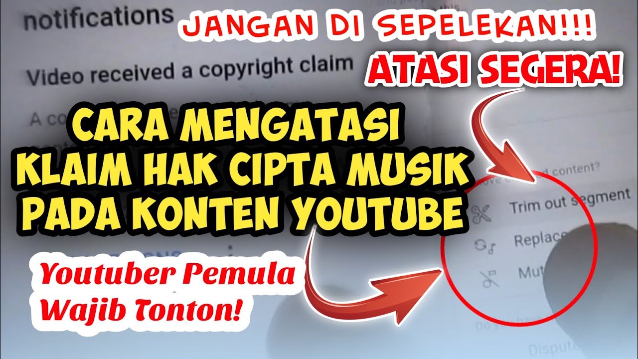 Cara Mengatasi Klaim Hak Cipta Musik Konten Youtube 2023