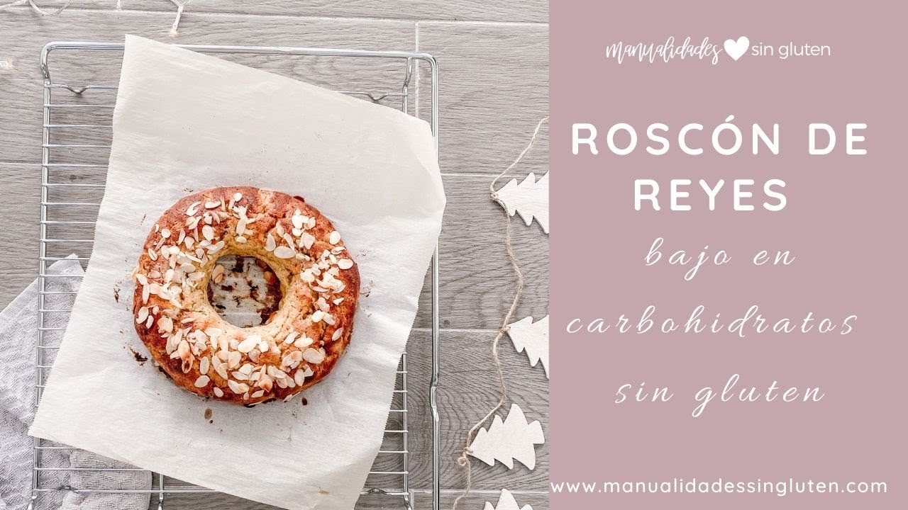 ROSCÓN DE REYES KETO | sin gluten + sin azúcar + bajo en carbohidratos