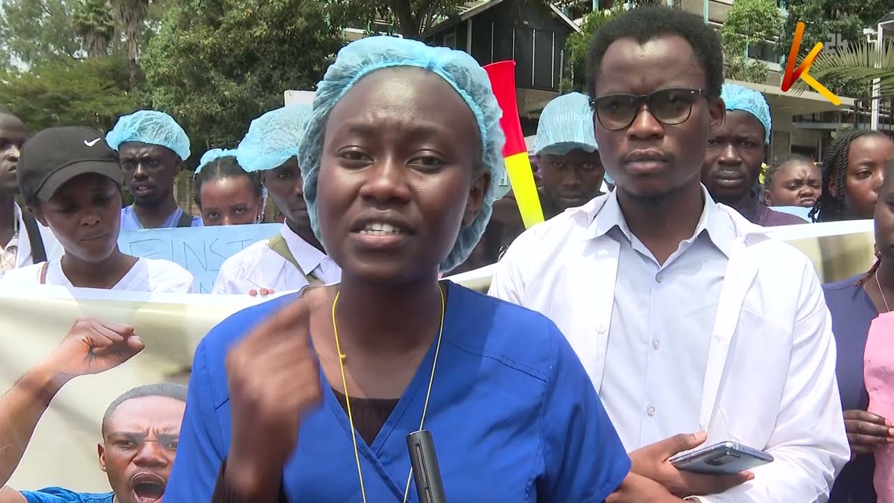 Nursing Interns Protest Sudden Dismissal by Health Ministry