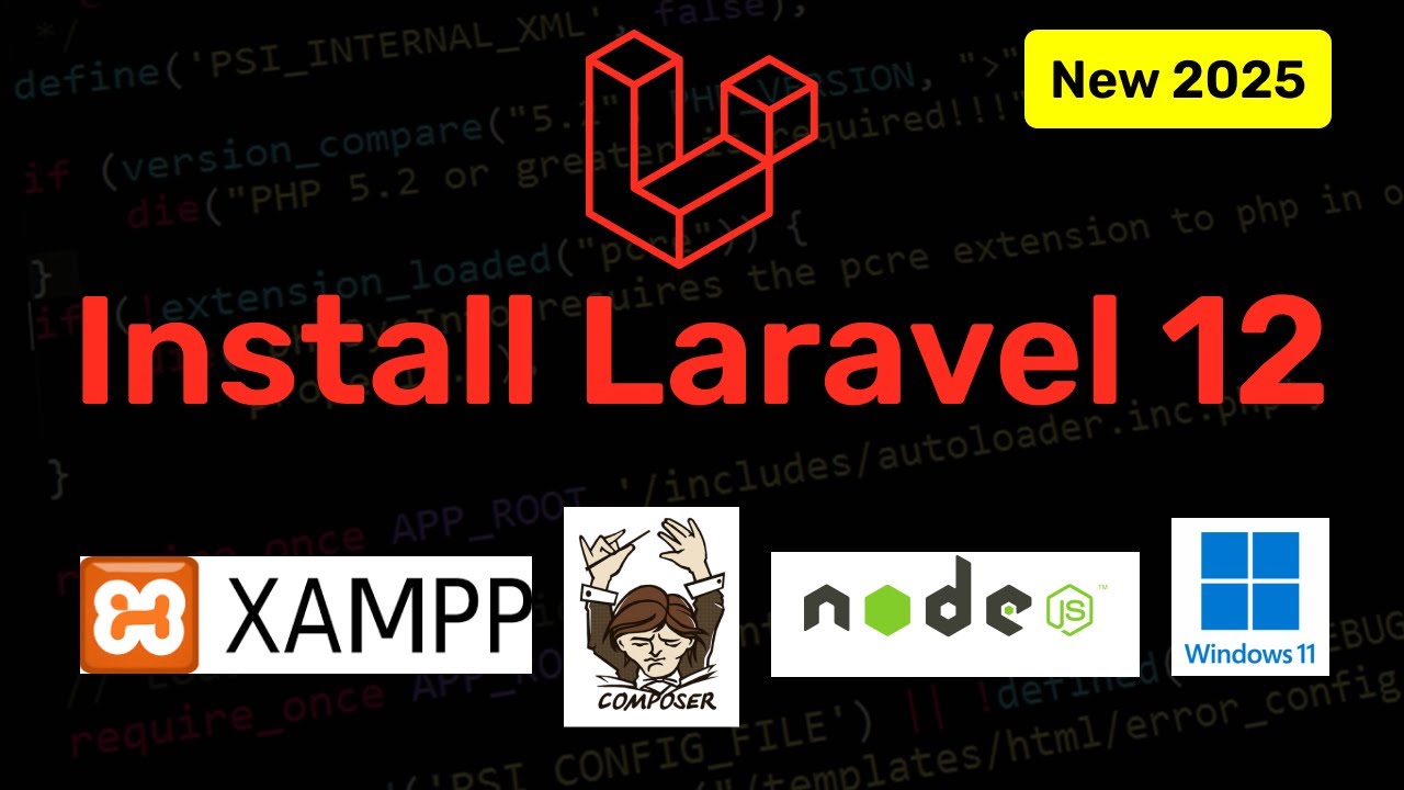 How to Install Laravel 12 on Windows 11 | Step-by-Step Laravel Installation Guide
