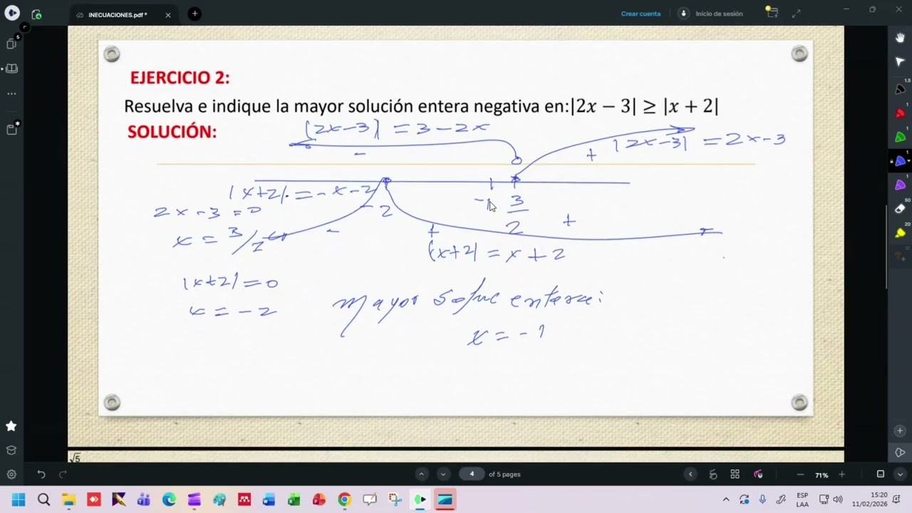 Inecuaciones