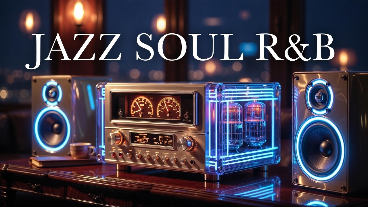Smooth Jazz x Soulful R&B – Chill Background Music for Productivity & Calm Mind (3.5 Hours)