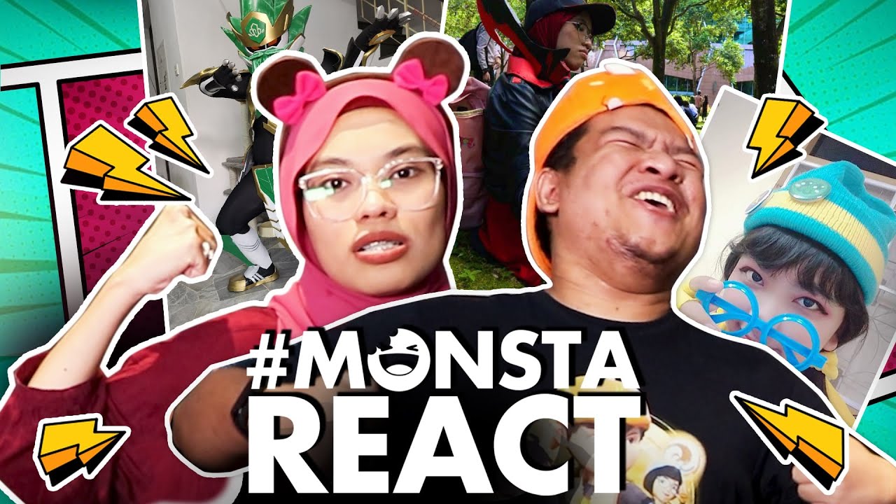 #MonstaReact I Cosplay!