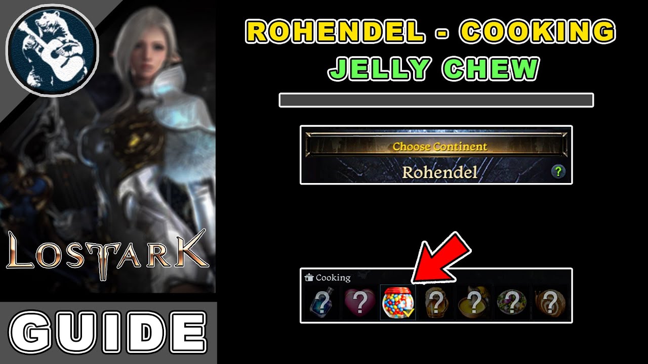 Jelly Chew Location in Lost Ark | Rohendel Cooking Locations Guide