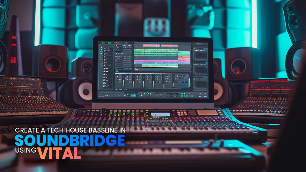 Create a Tech House Bassline in SoundBridge Using Vital