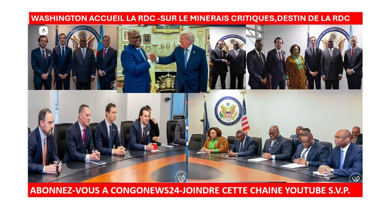 4/1/WASHINGTON ACCUEIL LA RDC  SUR LE MINERAIS CRITIQUES,DESTIN DE LA RDC-SUIVEZ