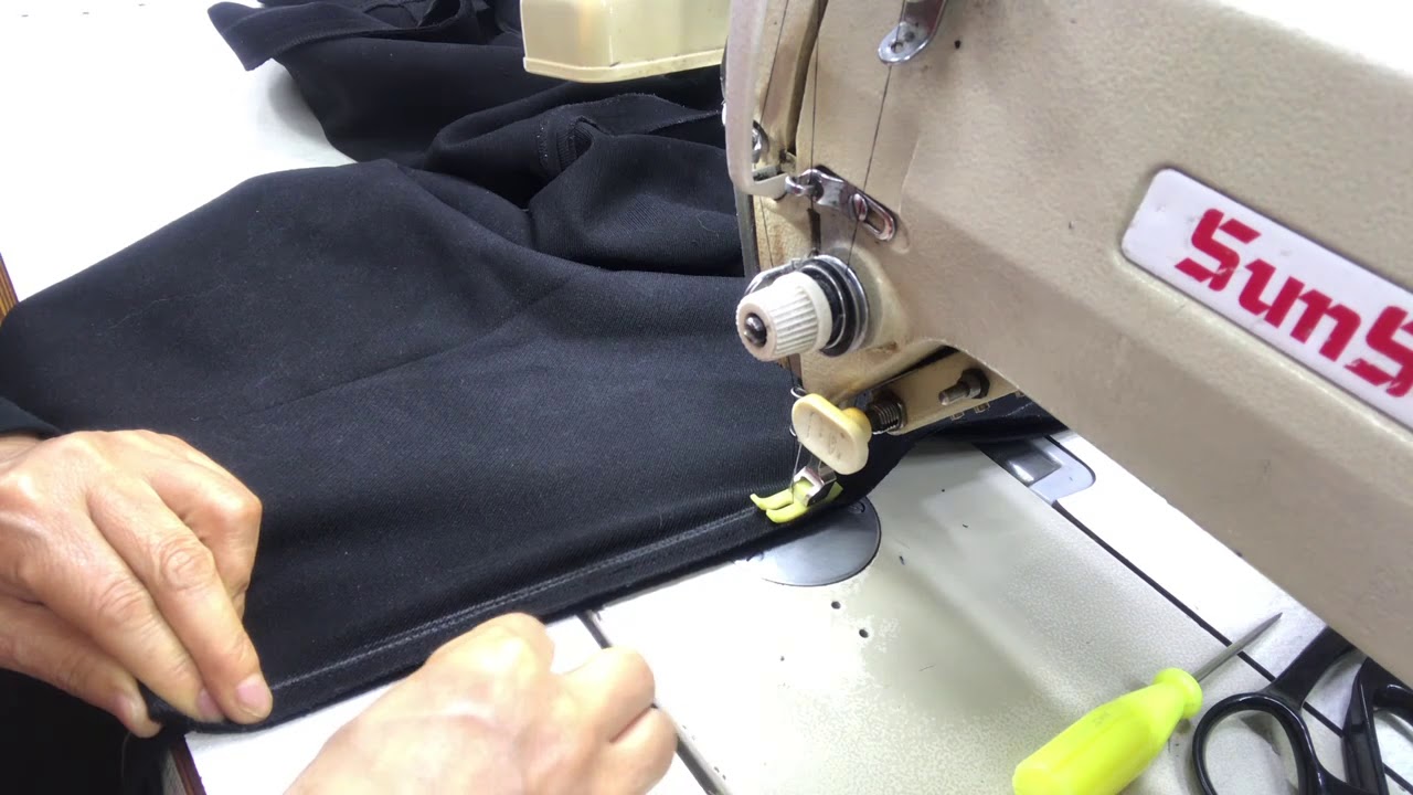 옷수선교실 17곱번째 여자 정장바지 허리 줄이기 How to take in waist of women’s dress pants