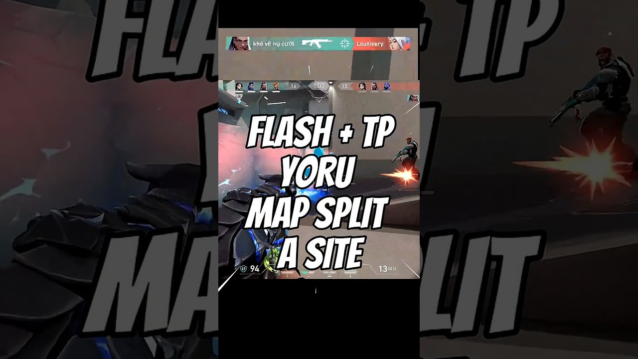 🔥 FLASH + TP Yoru Confused Everyone on Split A Site | Valorant Gameplay by Lavioxel