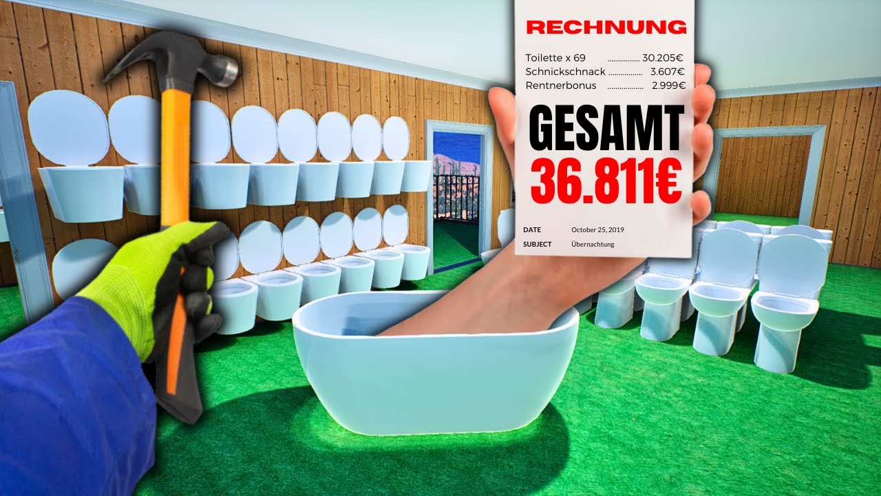 Wie Viele Toiletten Brechen Den Hotel-Simulator?