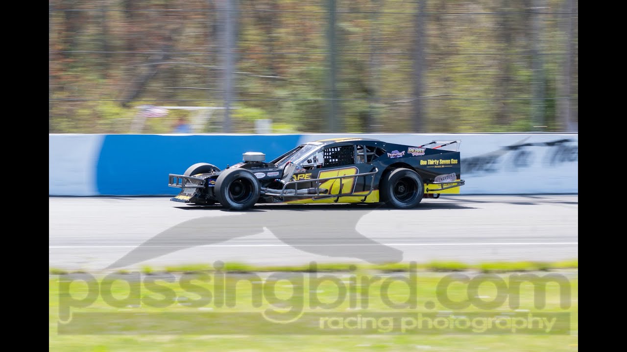 waterford speedbowl Brett Meservey mrs modified feature race onboard