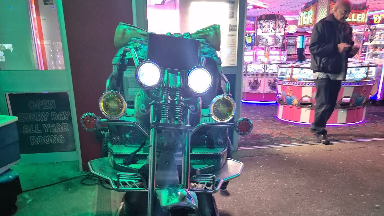 ital-resina Easyrider kiddie ride (screen Not working)