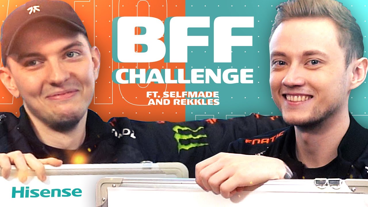Who would WIN an ARM WRESTLING tournament? | Hisense BFF Challenge ft. Rekkles & Selfmade