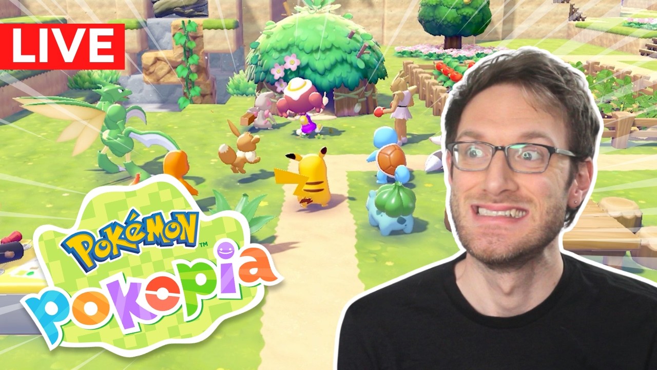 🔴 FINALLY Playing Pokopia!
