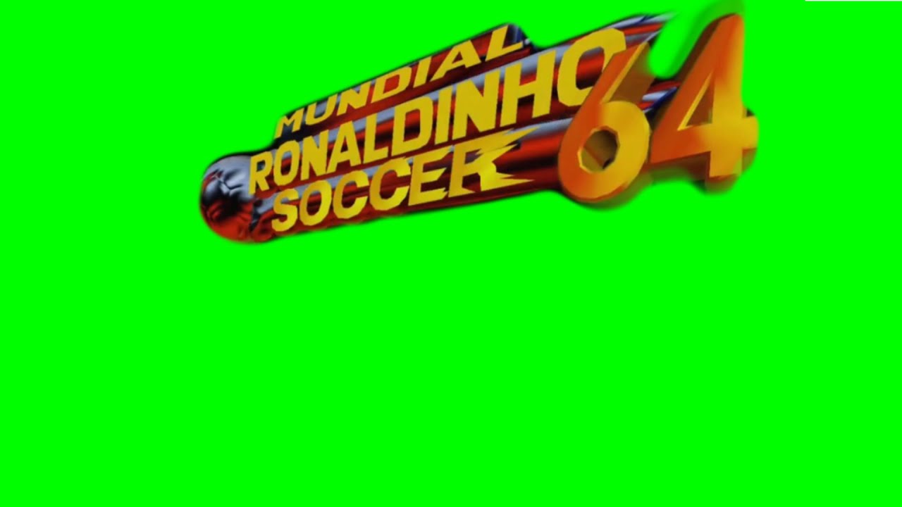 Mundial Ronaldinho Soccer 64 Intro GREEN SCREEN (BEST QUALITY VERSION + DOWNLOAD)
