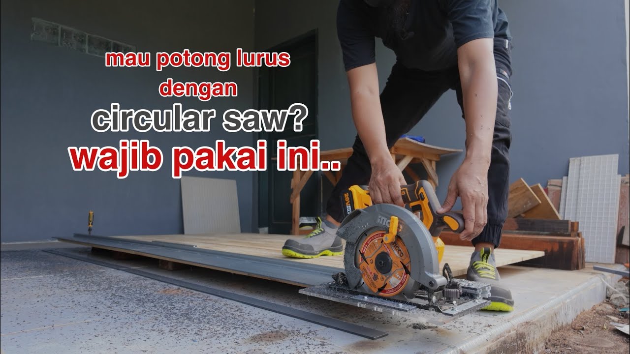 track saw Woodenjoy 260cm - cepat, presisi dan akurat !! 