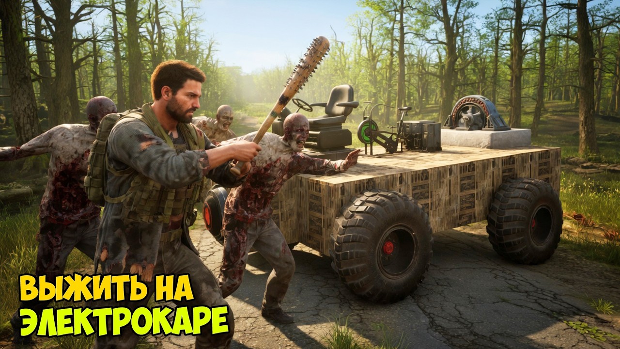 Human Host - Zombie Survival - Building an Electric Car (First Look)