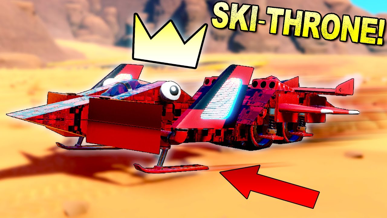 Sandmobiles Battle for the Crown with Skis in Dethrone! - Trailmakers Multiplayer