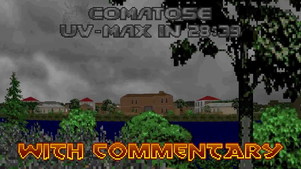 Doom II: Comatose (UV-Max Speedrun in 28:39) [w/ Commentary]