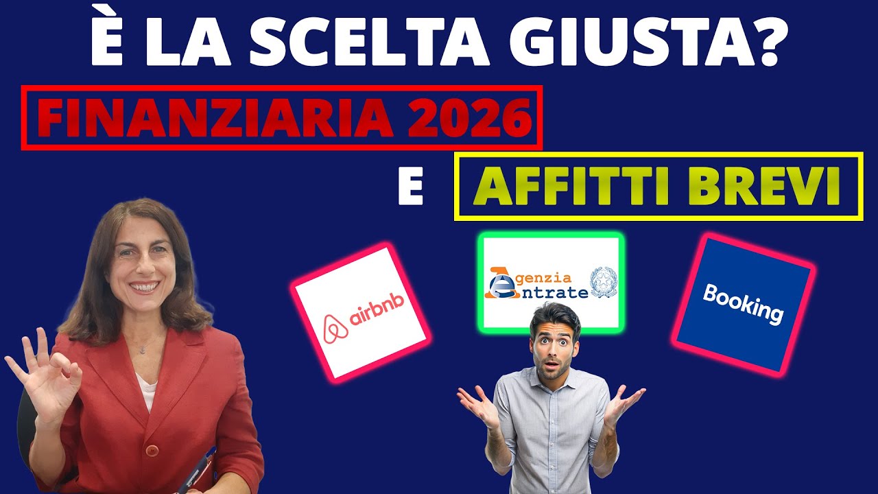 Legge di Bilancio 2026: gli Affitti Brevi convengono ancora?  #immobiliare #finanziaria2026