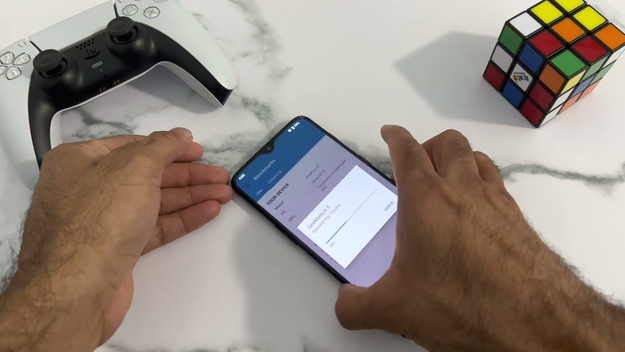 Oneplus 6T Lineage OS 19 - Android 12 + Benchmark(Geekbench 5) Review