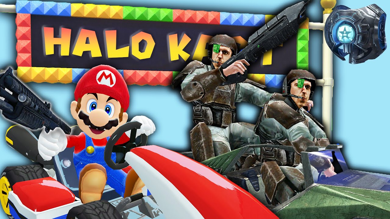 Mario Kart is CURSED in Halo!