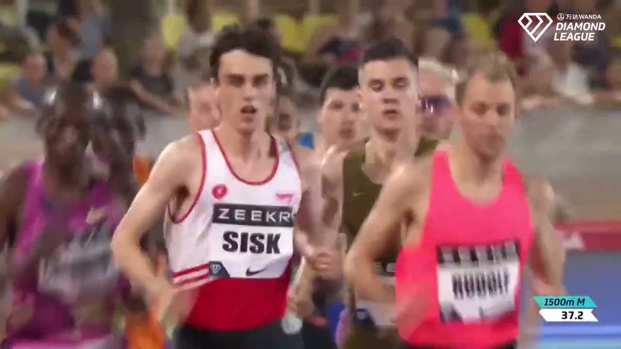 Jakob Ingebrigtsen 3:26.73 over 1500m in Monaco DL