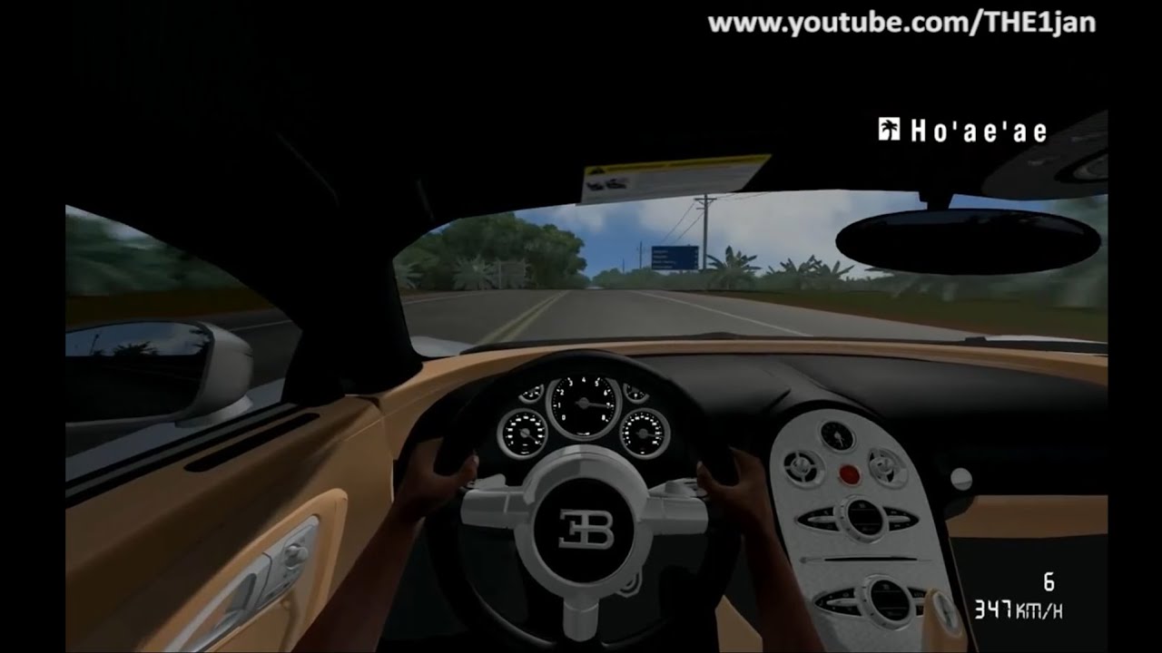 Test Drive Unlimited 1 - Bugatti Veyron 16.4 Cruising [HD]
