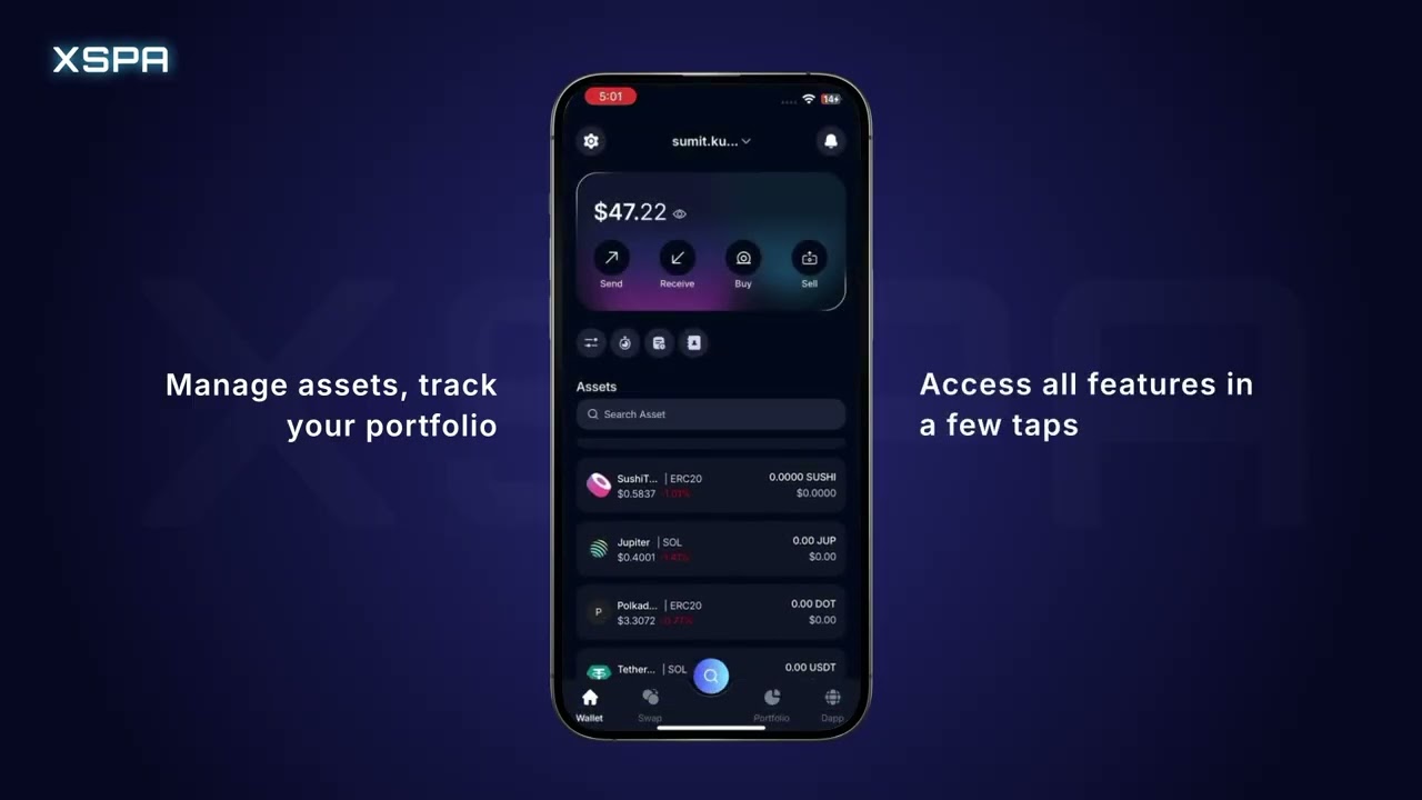XSPA Wallet Tutorial | How to Download, Setup & Use Features (iOS & Android Soon)