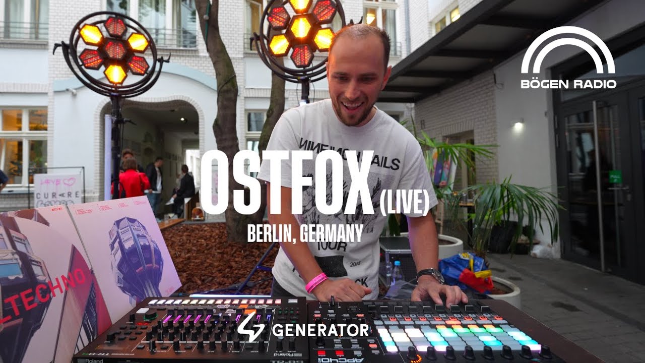 OSTFOX Live Set in Berlin, Germany at Generator, Mitte (House & Techno)