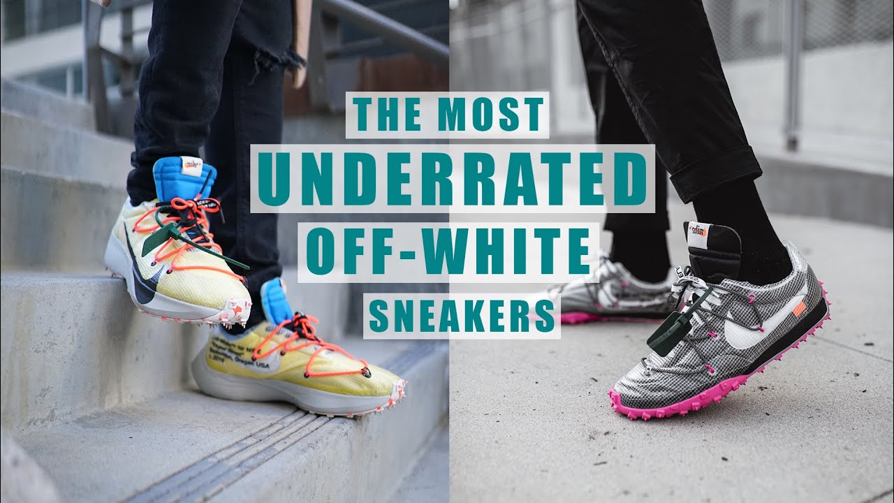 2 OFF WHITE NIKE SNEAKERS MOST OF YOU SLEPT ON