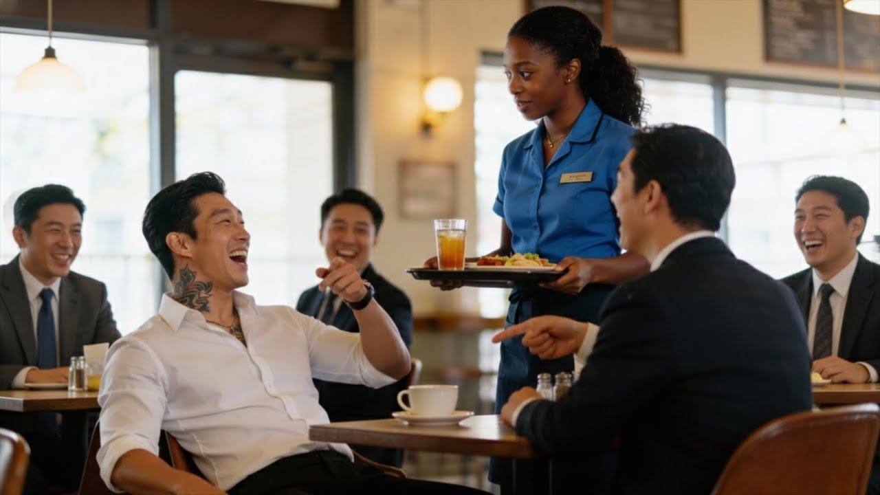 Korean Mafia Boss Asks Black Waitress For Financial Advice As A Joke, Her Words Left Him Shocked